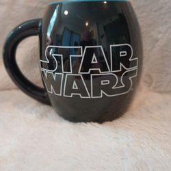 Star Wars A New Hope Large Ceramic Mug 18 oz Black Blue