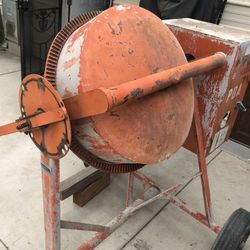 Cement Mixer  GAS Towable  