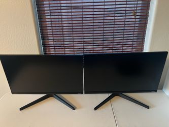 Pair of Samsung Flat Panel Monitors