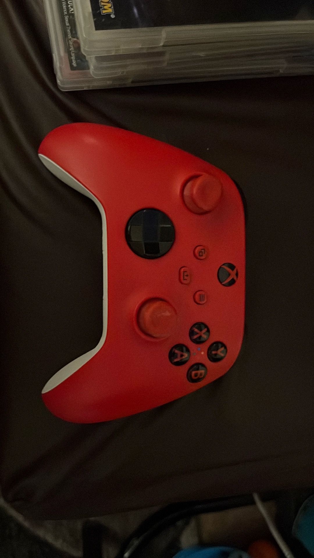 Red Xbox controller