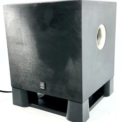 Yamaha YST-SW030 Powered Subwoofer 130W 8" Active Home Theater Bass Speaker