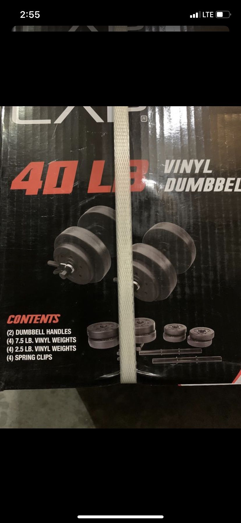 40 LBS ADJUSTABLE DUMBBELL SET