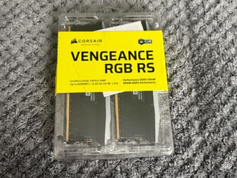 Corsair Vengeance RGB RS 64GB (2x32GB) DDR5 6000MT/s RAM