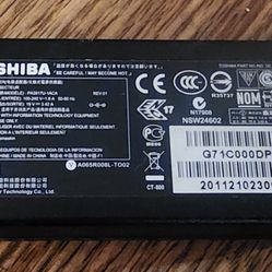Toshiba Laptop Adapter