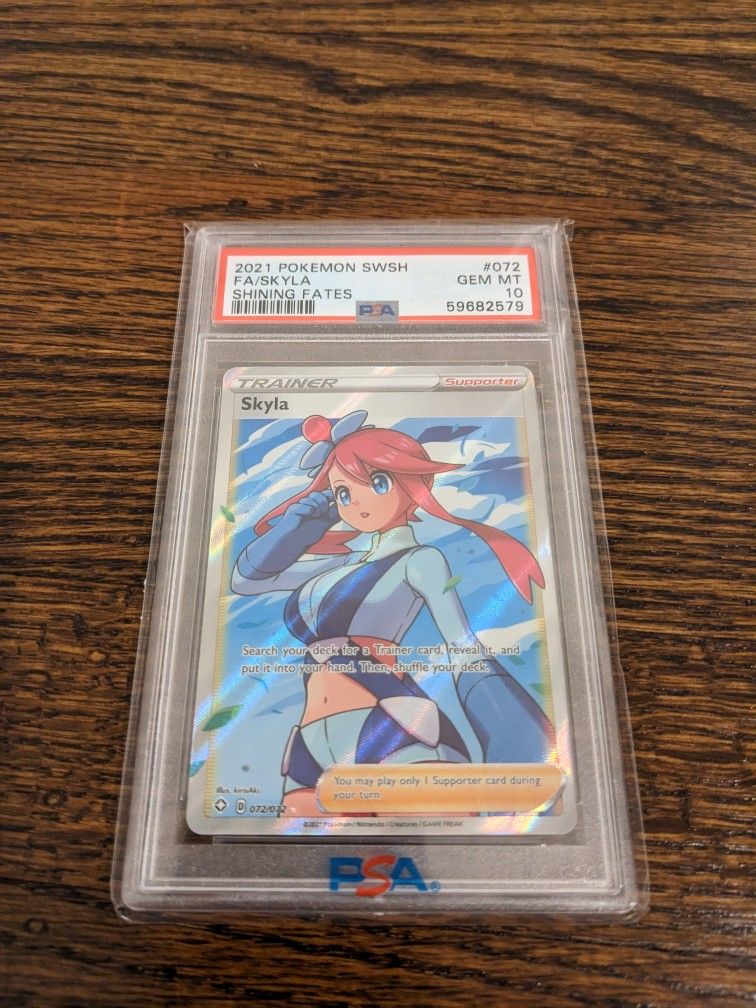 Skyla Shining Fates 072/072 PSA 10 GEM MINT Pokemon Card TCG