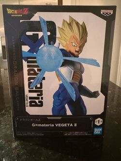 Dragon Ball Z Gxmateria Vegeta II Banpresto Figure New