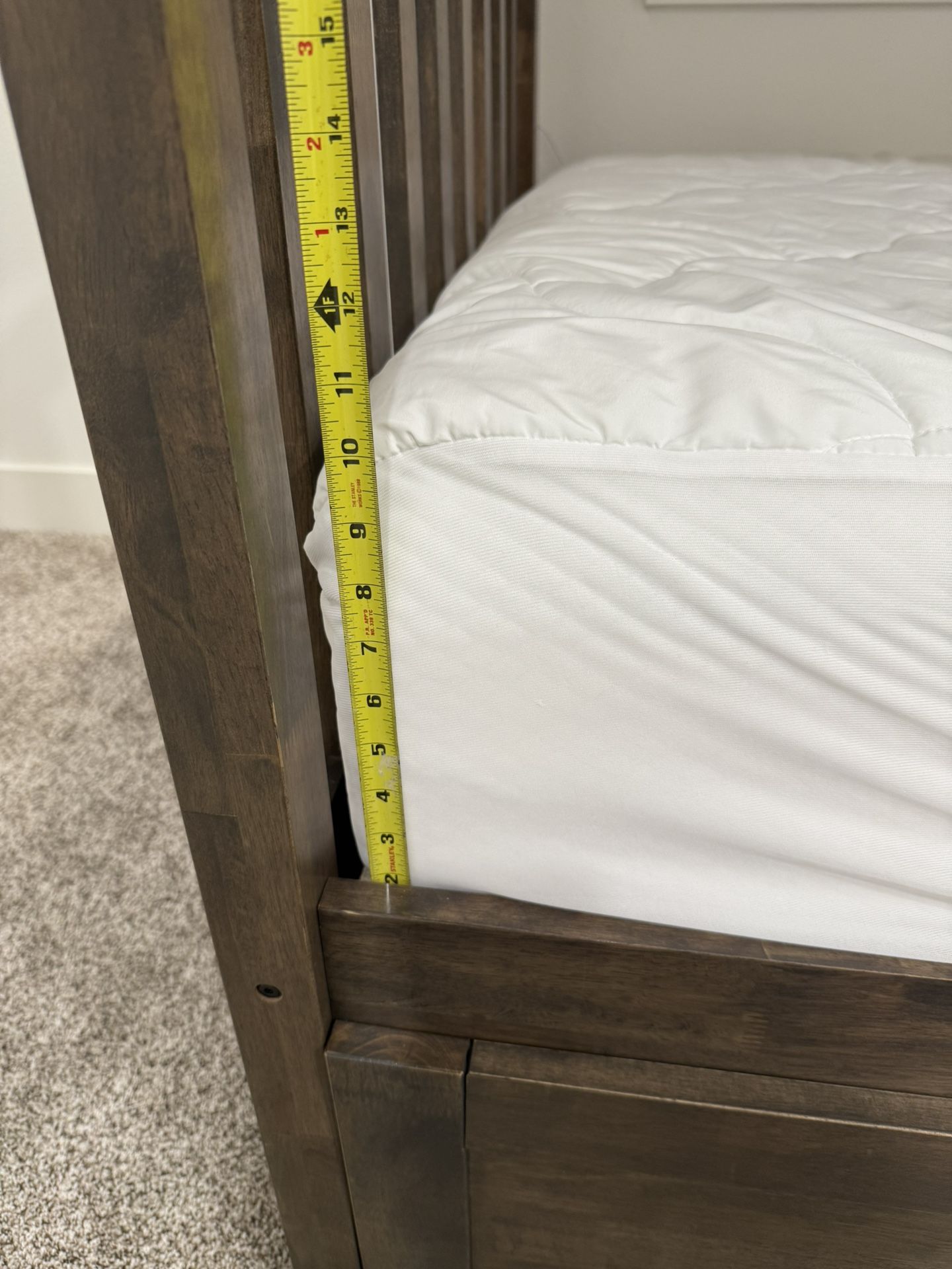 Premium Memory Foam Twin Size Mattress 9-10 Inches Thick