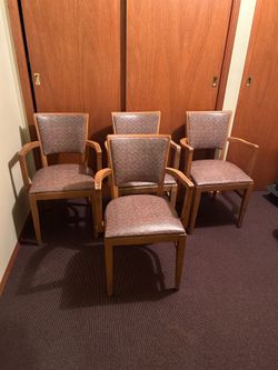 Vintage Dining Chairs - Four