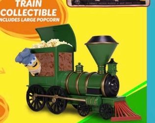 Minions and Monsters Train popcorn bucket MAKE OFFER