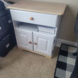 Cabinet for a microwave