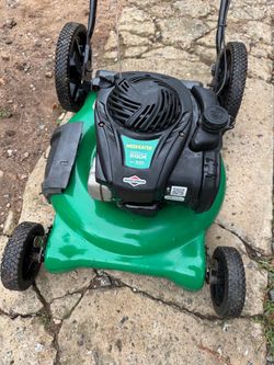 Weed eater push mower
