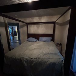 Bed frame and Drawer Set