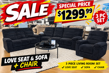3 PC SET SALE FINANCE OR CASH SAME PRICE