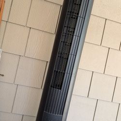 Oscillating Fan Four Speed Cooling Tower Works Well Black 