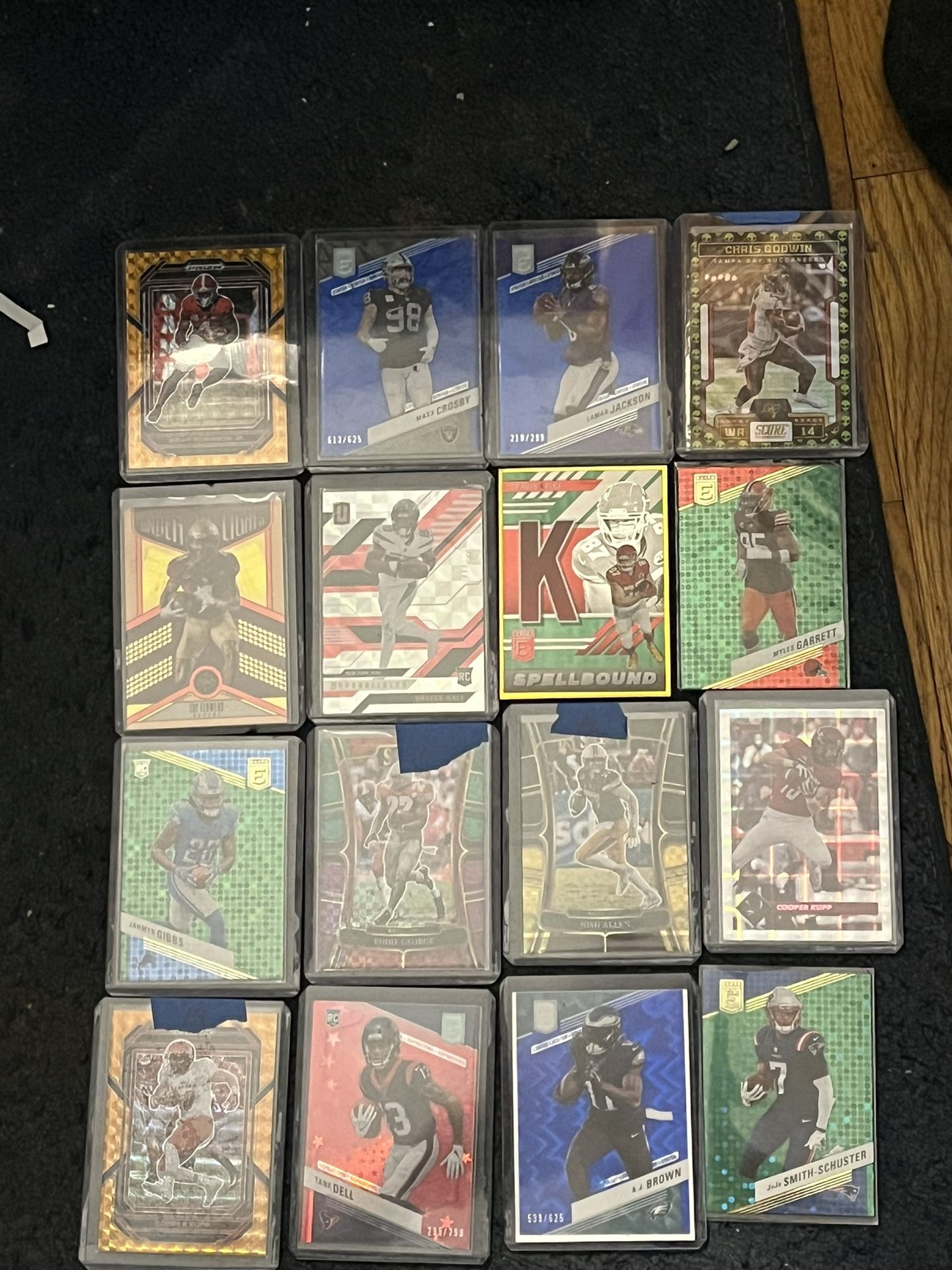 NFL Sports Cards (Buy Individual Or All) Pricing Is Negotiable
