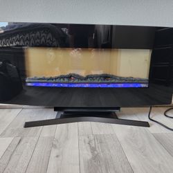 Electric Fireplace.