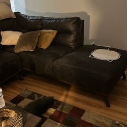 Dark Grey Sectional “FREE”