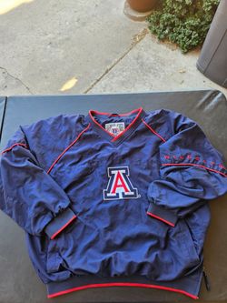 University Of Arizona Wildcats Vintage Collegiate Windbreaker