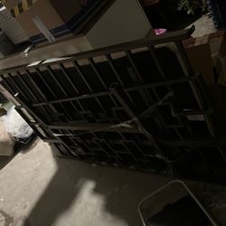 Twin Size Bed Frame With Hardware For Assembly 