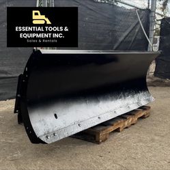 2014 Bobcat 84'' Snow Plow Blade Attachment Skid Steer Re Packed Cylinders