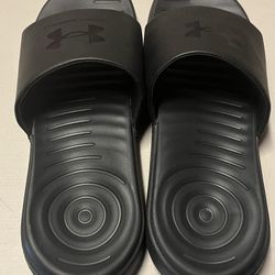 Under Armor Sandals. Cash only