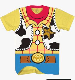 Unisex adult t shirt woody Toy Story sz small