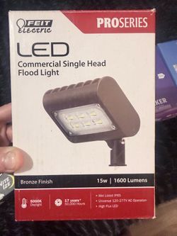 Commercial light single head flood light