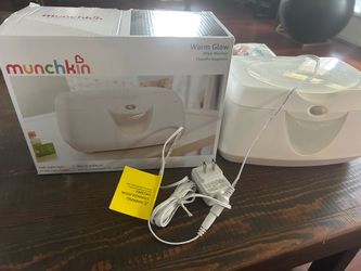 Munchkin Bright & Warm Wipe Warmer - White