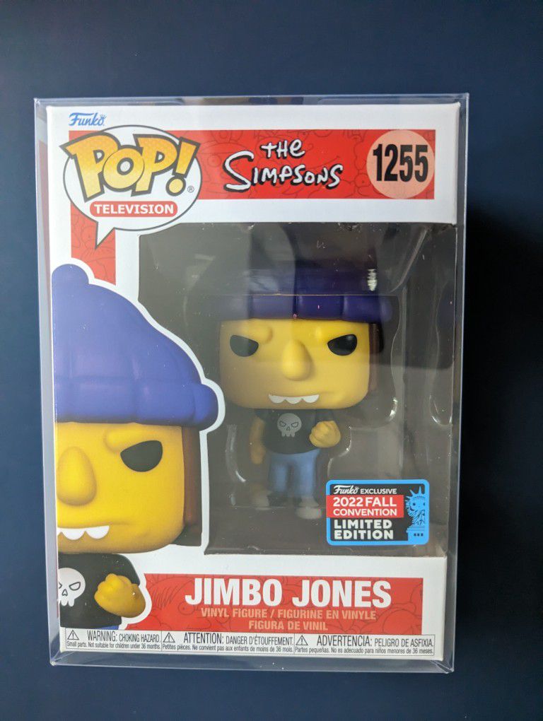 The Simpsons Jimbo Jones Funko Pop (1255) - 2022 Fall Convention 