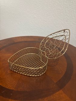 Gold metal decor