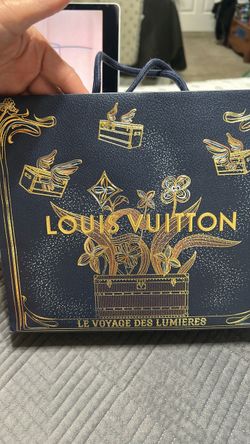 Louis Vuitton lipstick, Le Voyage des Lumières Bag  &  Happy Birthday Card New