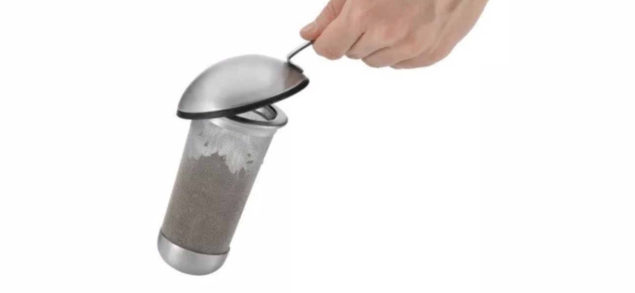 WMF smart Tea stainless steel mat finish parts.Lid+tea strainer