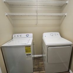 GE washer & dryer