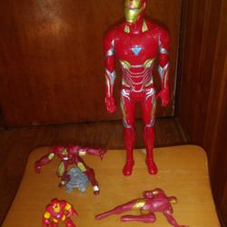 Iron Man Figures (4)