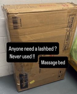 Massage/Lash bed