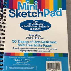 12 Mini Sketch Pads