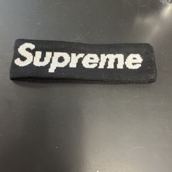 supreme headband (black)