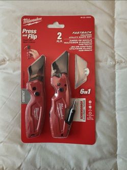 Milwaukee 6-in-1 - Red (48-22-1505Q) Fastback 2 Pack