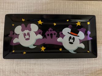 Disney Mickey Halloween Plate