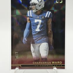 2025 Photogenic Charvarius Ward FOTL Exclusive Maroon /7