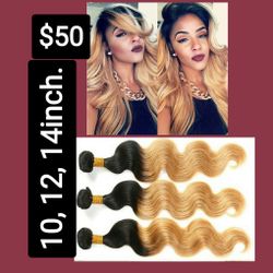 150g Two Tone Hair. Body Wave Human Hair.