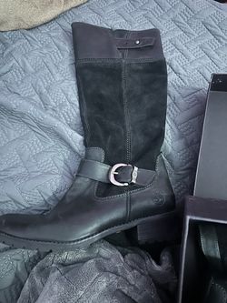 Women size 9.5 Timberland boots black