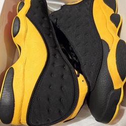 Air Jordan 13 XIII Retro Black/Yellow/Red LAKERS/CLASS OF 2002/MELO 