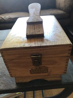 Vintage  Shoe Shine Box