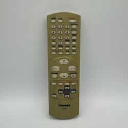 Toshiba VC-N2S Remote Control Gray Replacement for TV VCR Combo Genuine