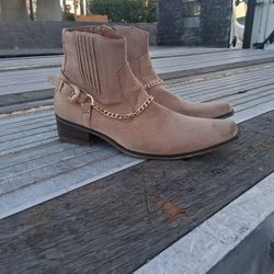 FERRO ALDO ZIP UP BOOTS SIZE 11 MID SIZE BOOTINE