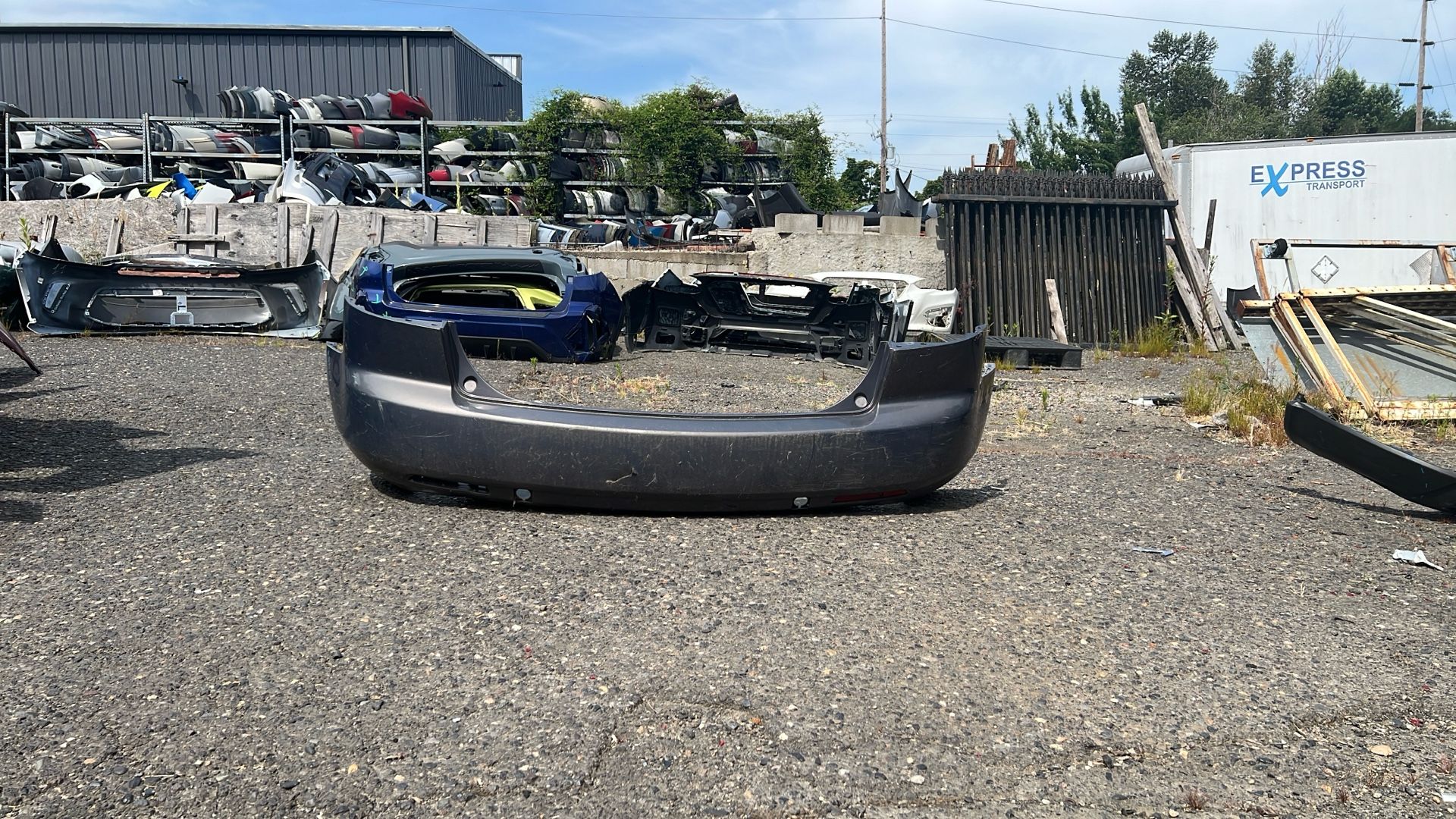 2007 To 2009 Mazda CX-7 Rear Bumper #567 MA1100 188