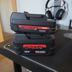 Ridgid - 18v Advanced Lithium Batteries