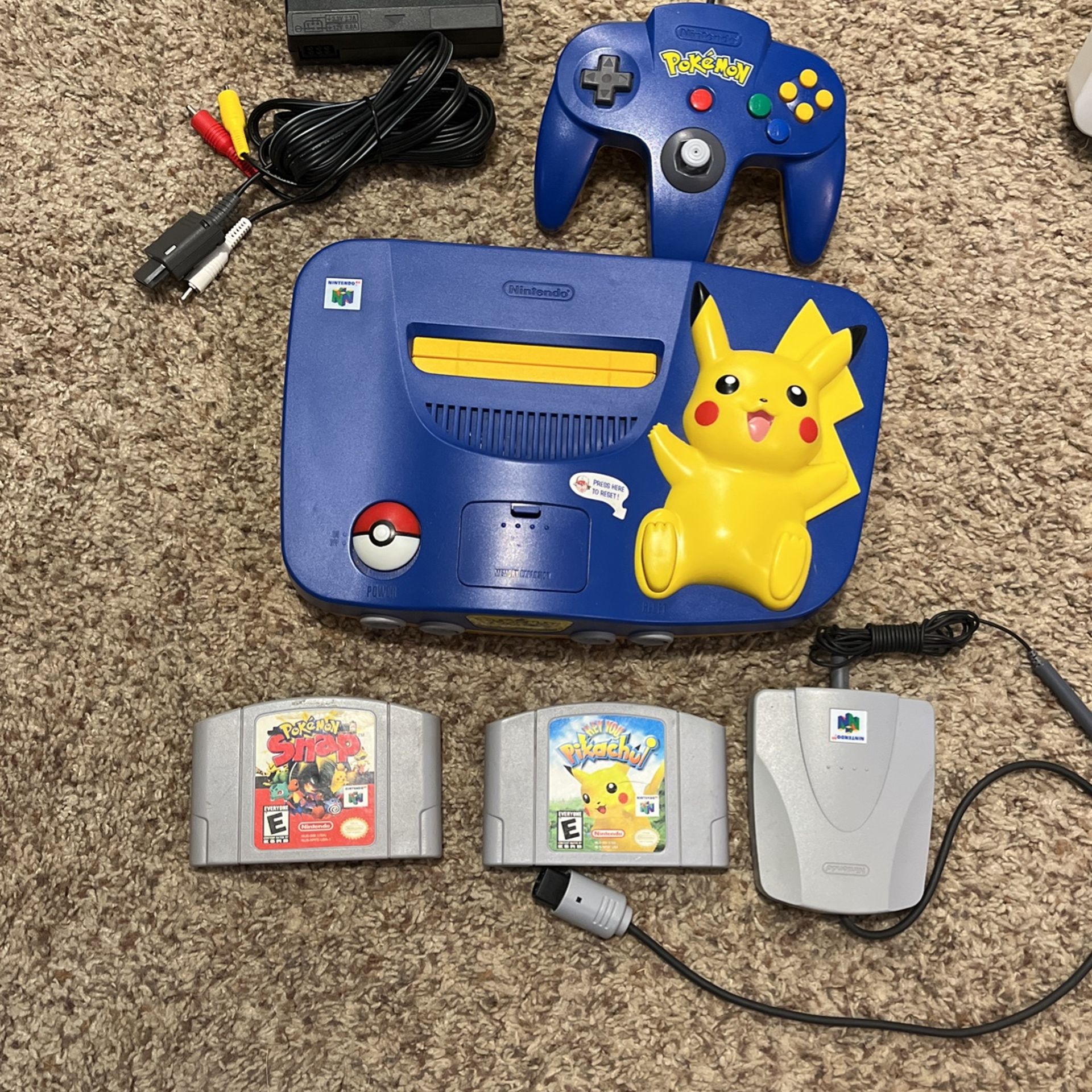 Nintendo 64 / N64 - Pikachu Edition