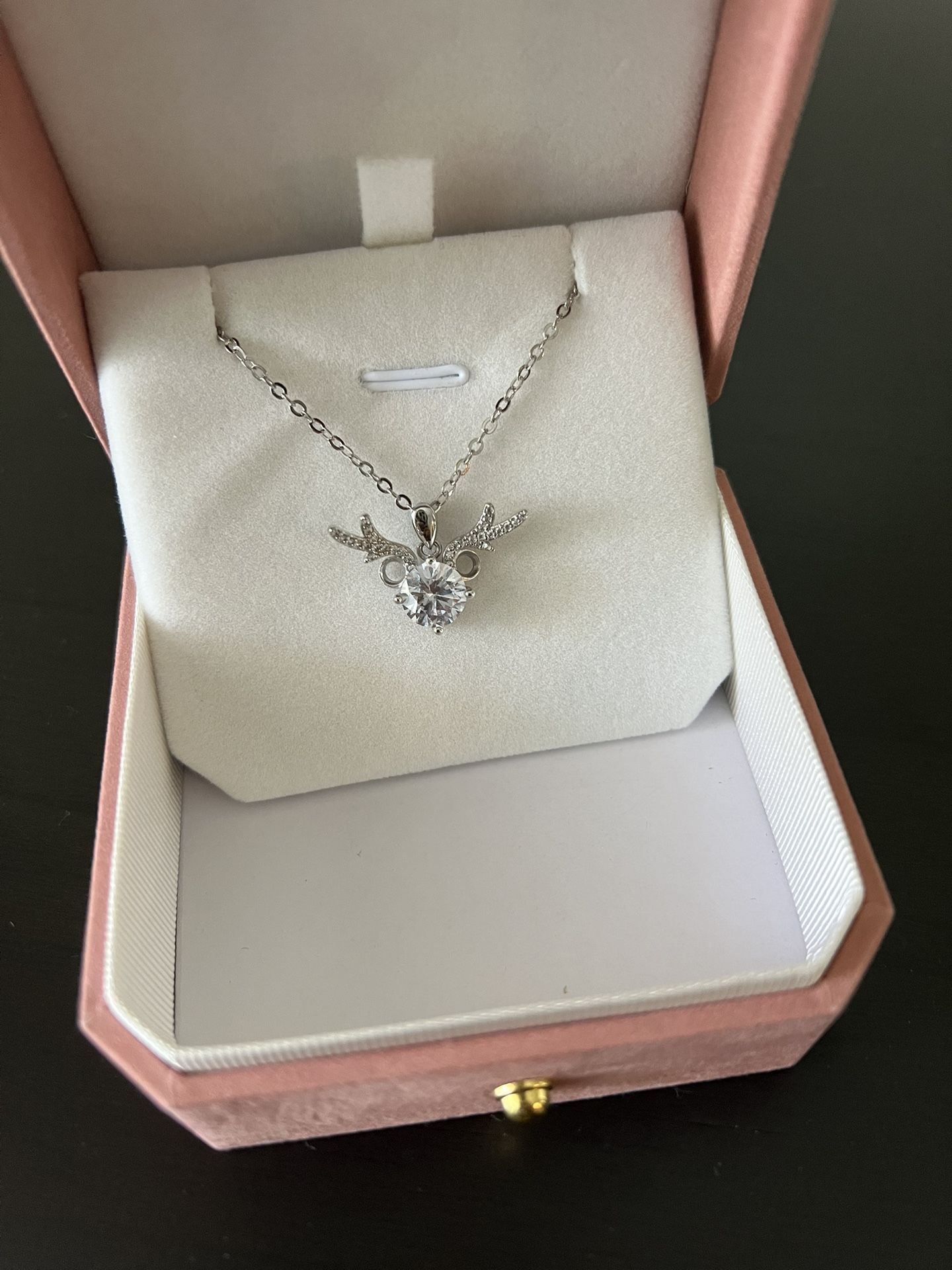Lab Grown Gemstone Pendant Necklace 
